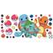 RoomMates Pokemon Squirtle, Charmander & Bulbasaur Peel & Stick Giant Wall Decals